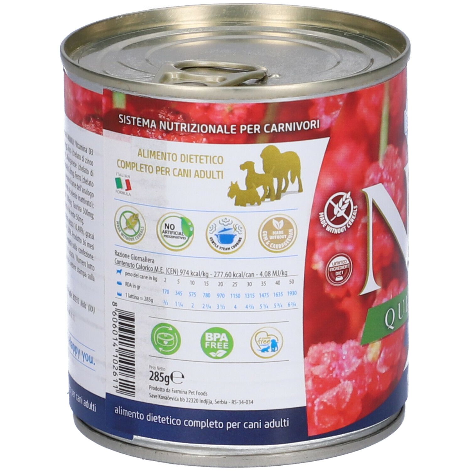 Nassfutter Farmina N&D Quinoa - Digestion Verdauung - Hund Adult