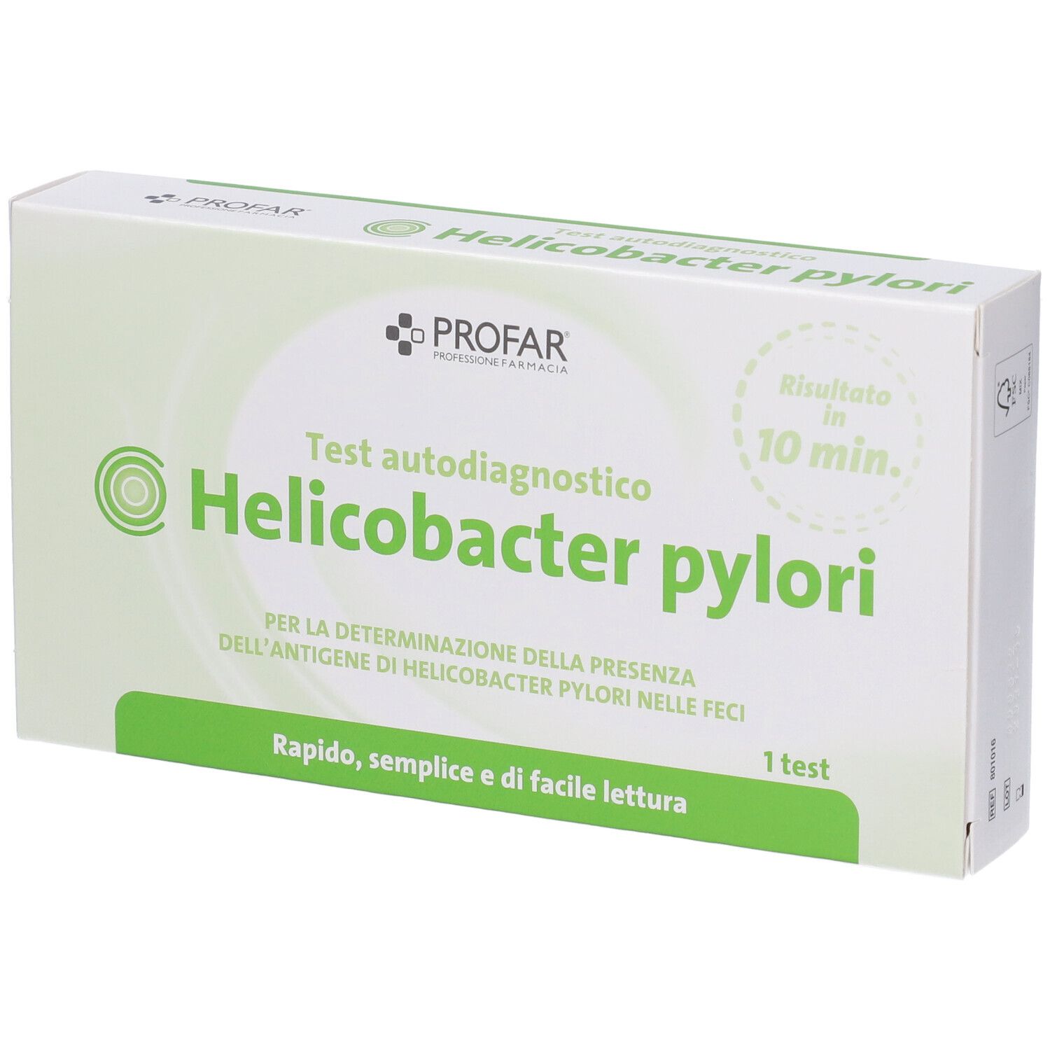 Profar Test Autodiagnostico Helicobacter pylori