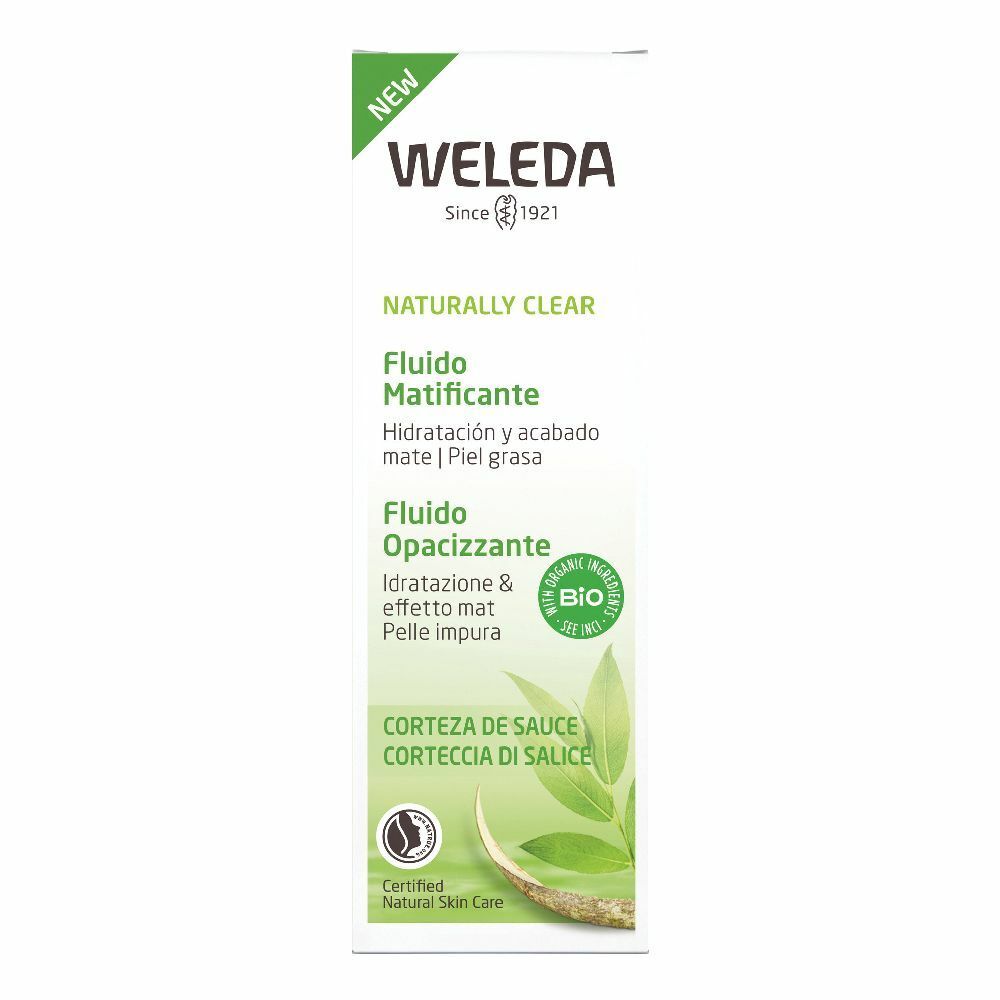 Image of WELEDA Naturally Clear Fluido Opacizzante