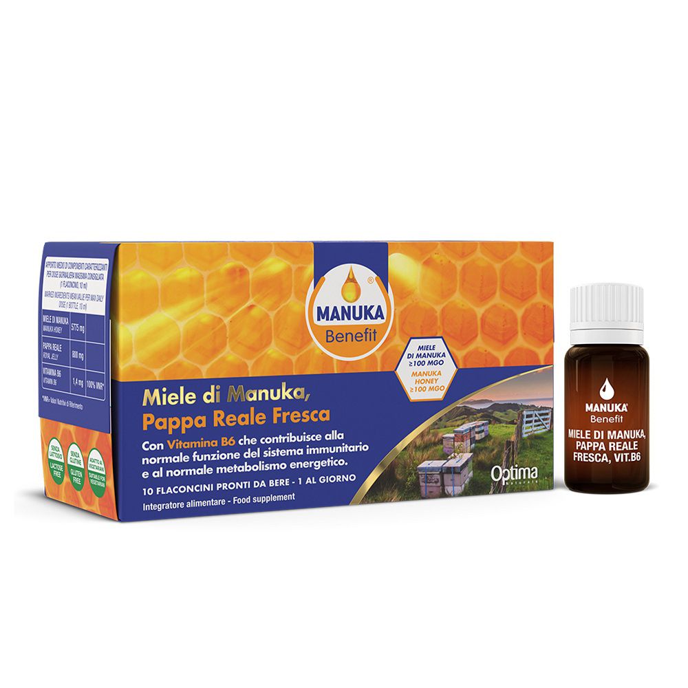 Manuka Benefit Pappa Reale Vitamina B6 10 Flaconcini 10 Ml - Immagine 3