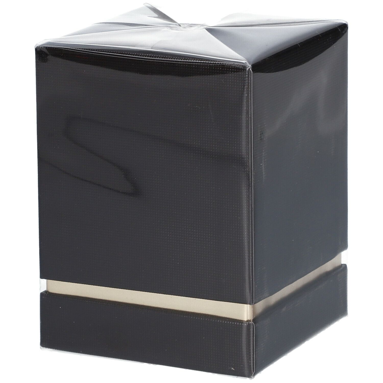Boîte noire avec détails dorés. Inscription : NUXE Paris, Prodigieux Absolu de parfum.