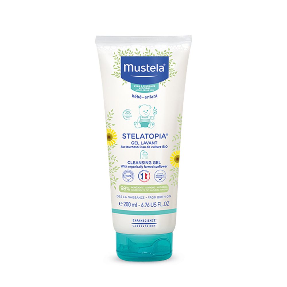 Mustela Stelatopia Gel Detergente Pelle Secca 200Ml - Immagine 9