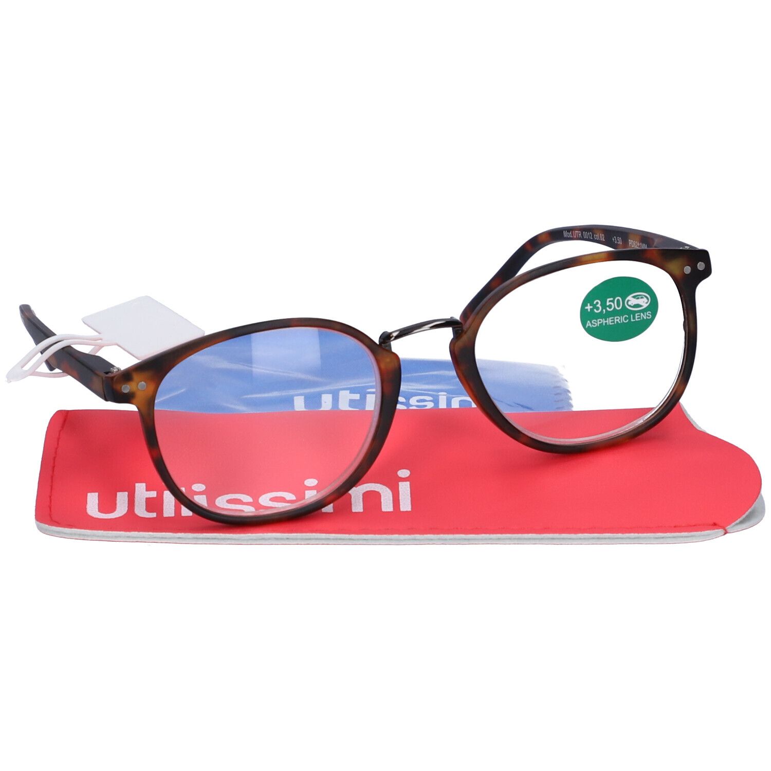 UTILISSIMI Occhiali da Lettura Avana +3,50 Diottrie