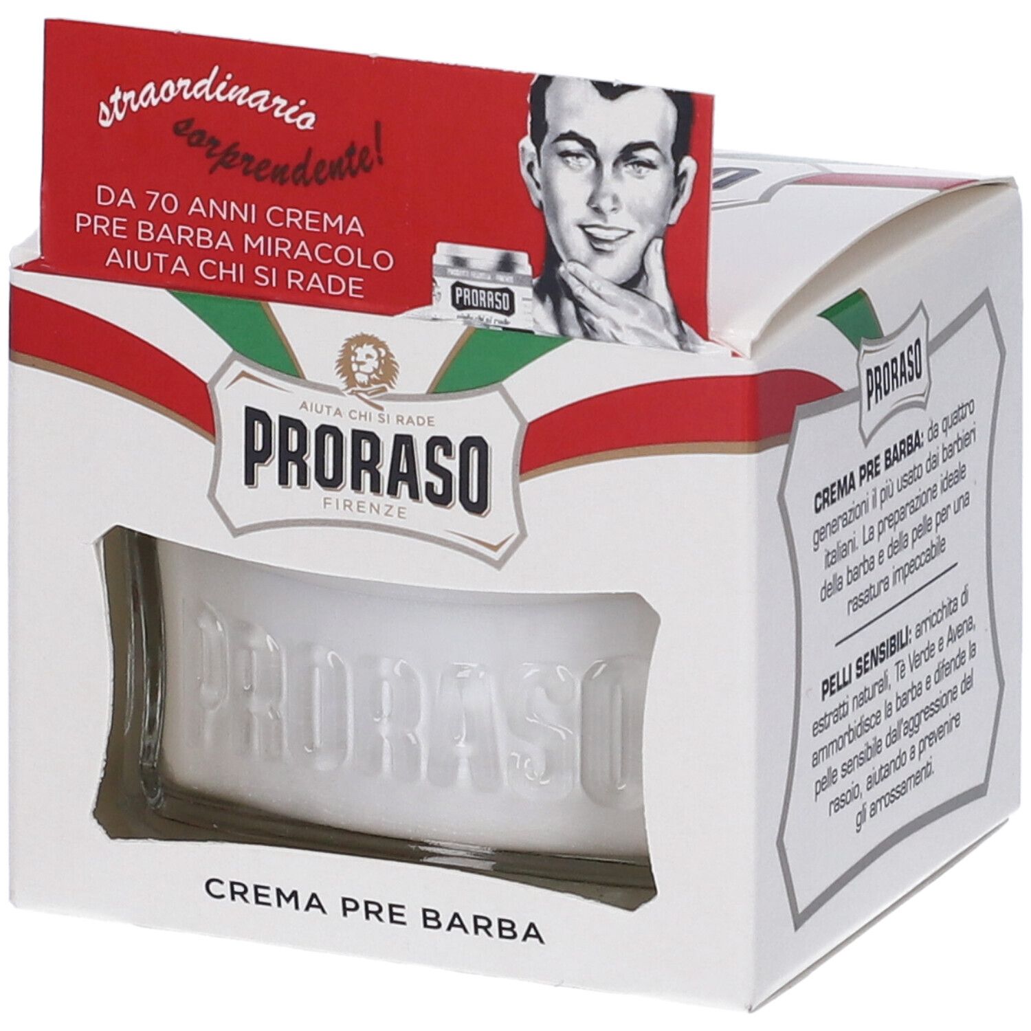 Proraso Crema Prebarba Pelli Sensibili