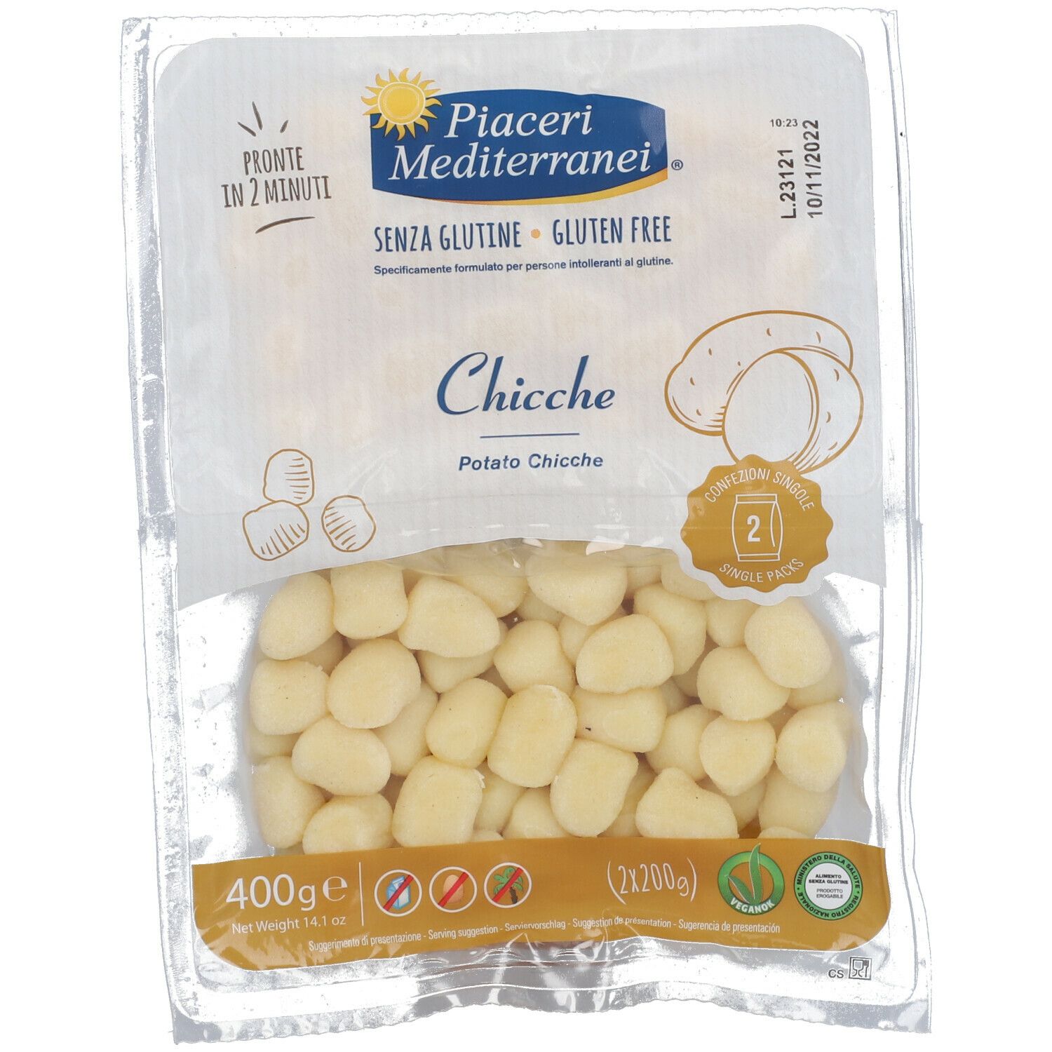 Piaceri Mediterranei® Chicche 400 g Altro