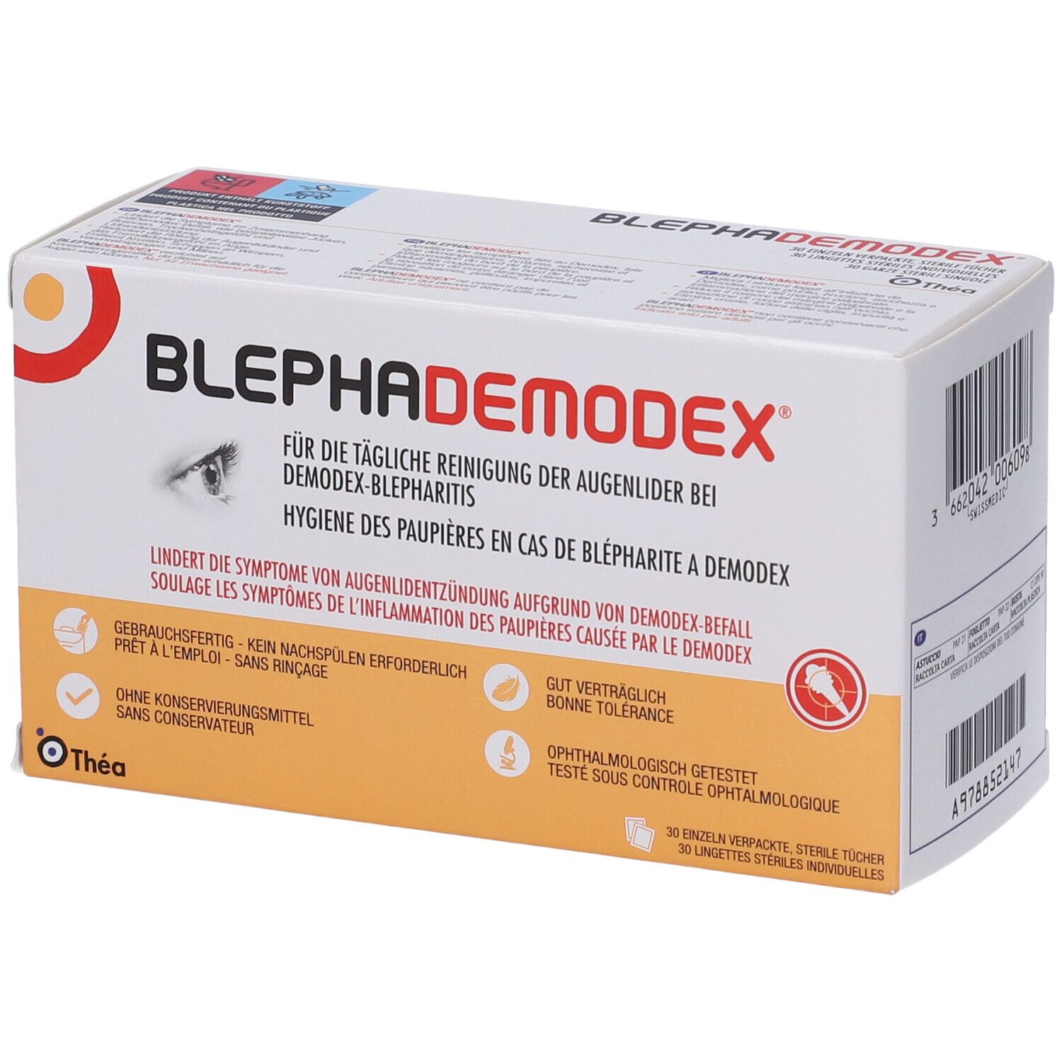 Blephademodex Garze Sterili Monouso