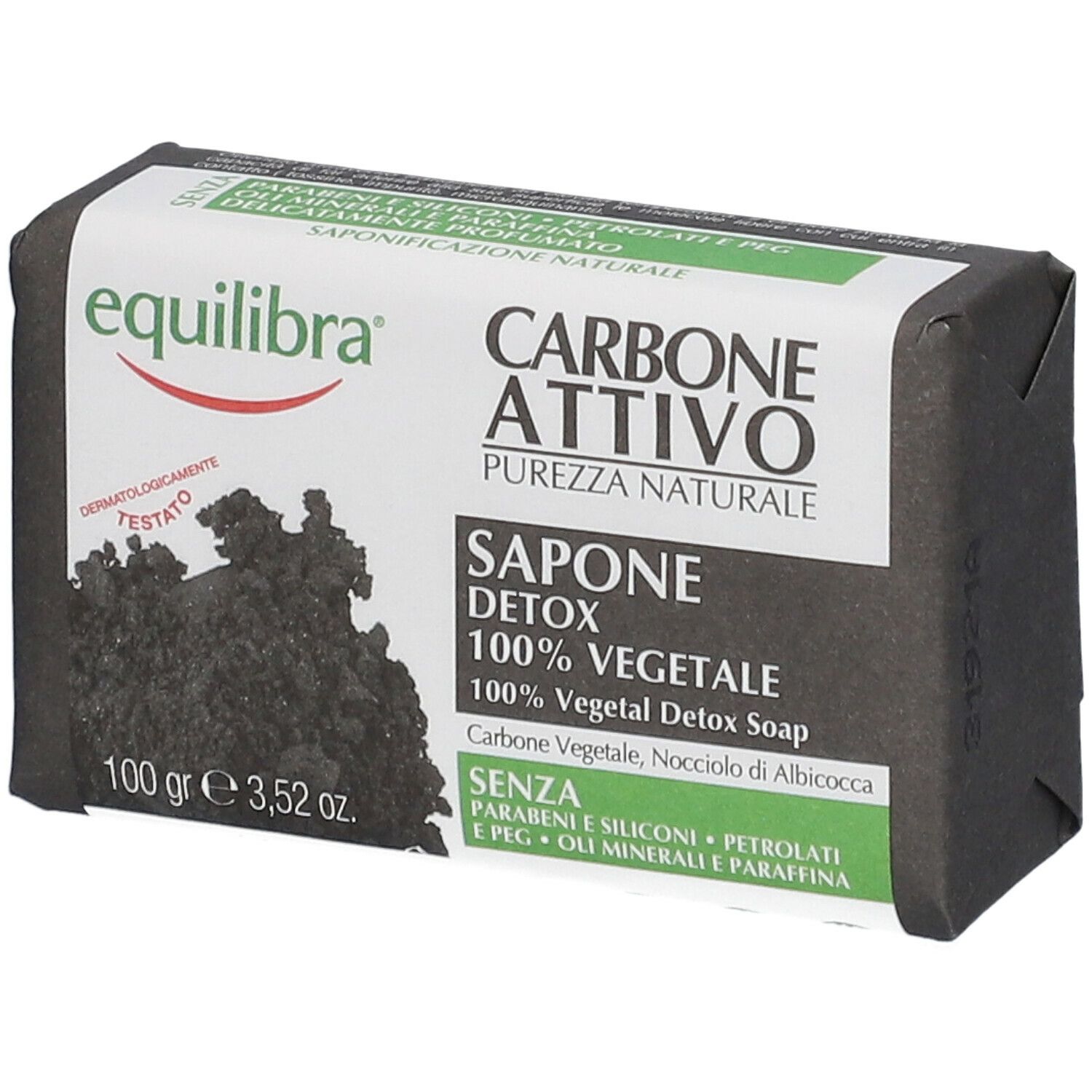 Image of Equilibra® CARBONE ATTIVO Sapone Detox