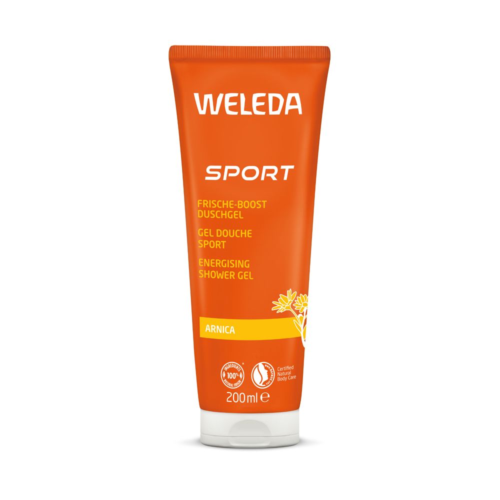 WELEDA Gel Doccia Sport Arnica - risparmia il 10% con il codice: 10WEL