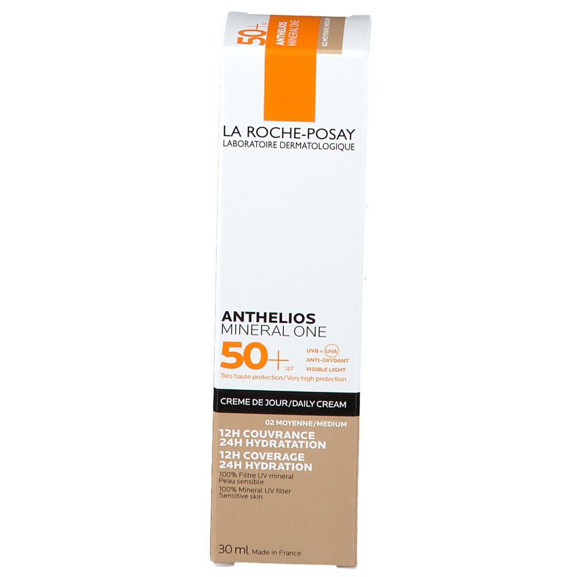 La Roche Posay Anthelios Crema Viso Fondotinta Spf 50 02 Medium 30 Ml