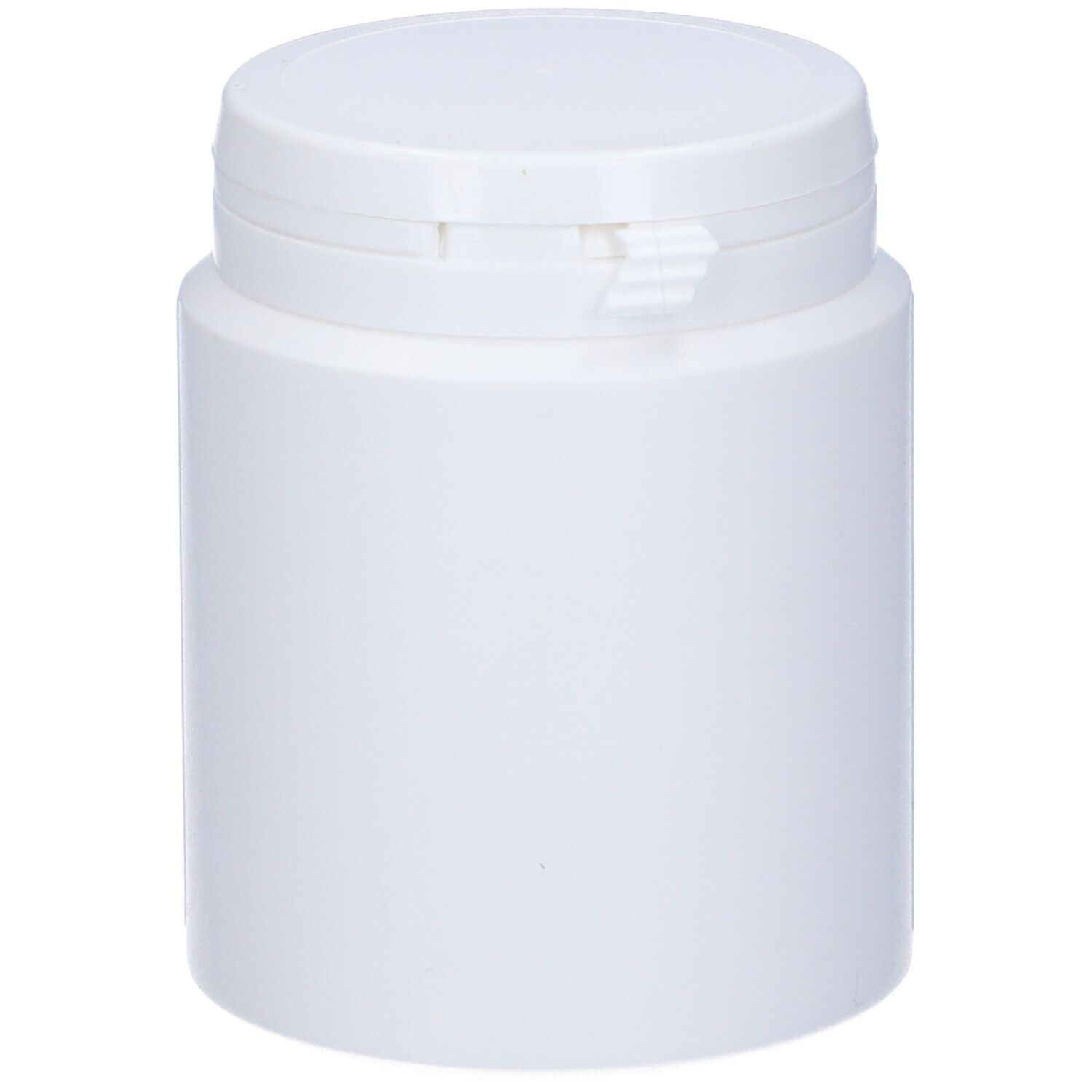 Flacone bianco Puroman D-Mannosio puro. Contiene 80 capsule. Senza glutine e lattosio.