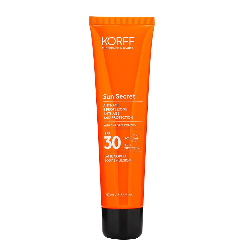 Korff Sun Secret Latte Solare Protettivo Ed Anti-age Spf 30