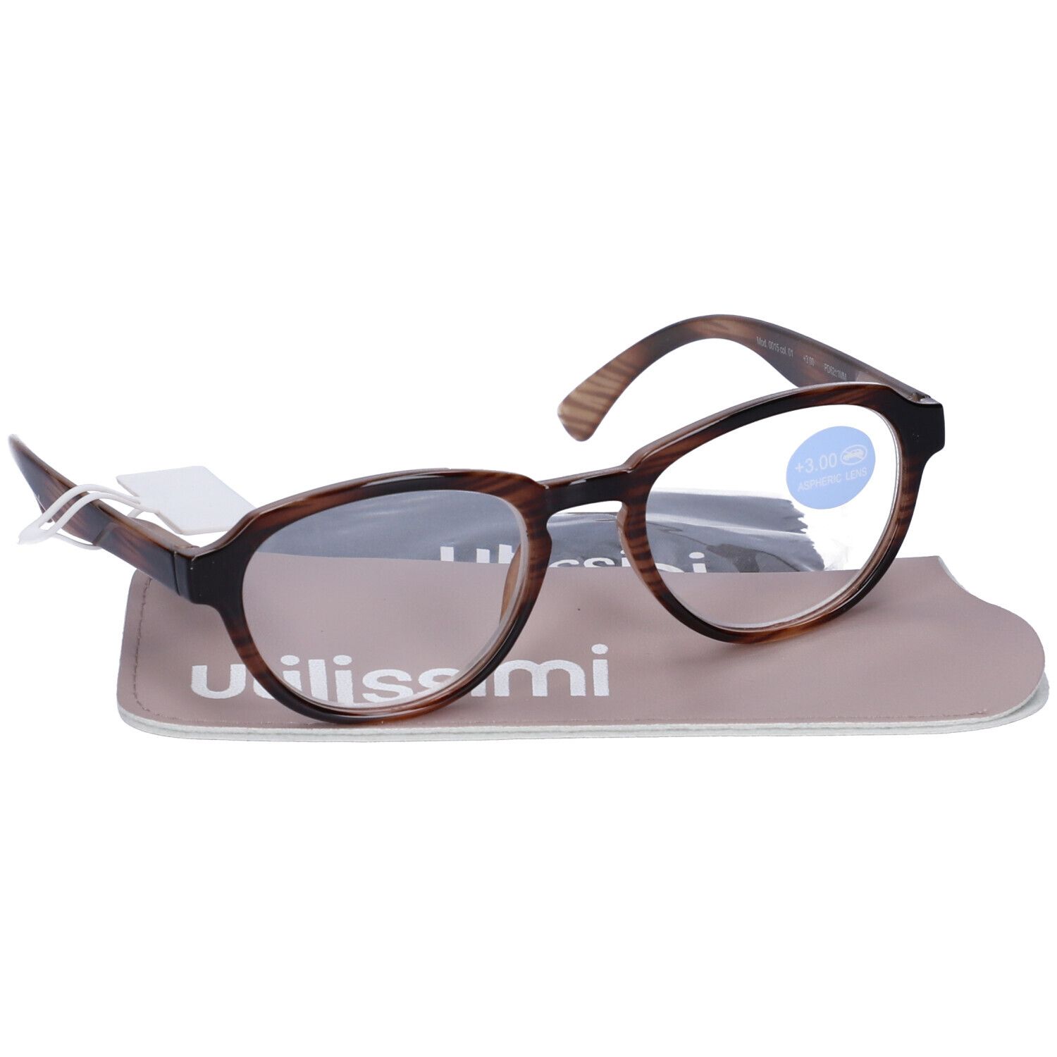 UTILISSIMI Occhiali da Lettura Marrone +3,00 Diottrie