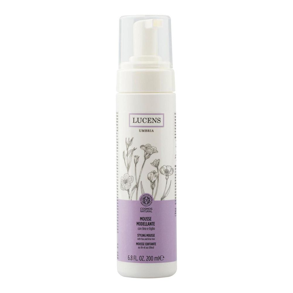 Lucens Umbria Mousse Modellante Con Lino E Tiglio 200 Ml