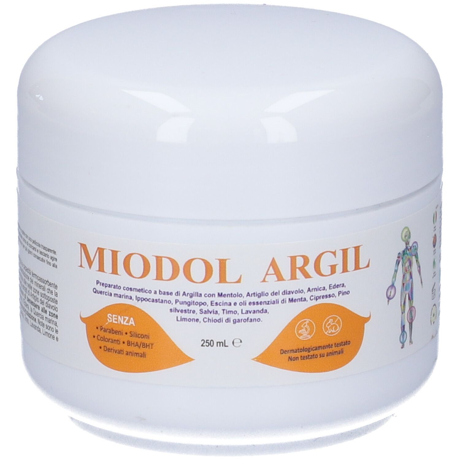 Miodol Argil Crema Fango 250Ml