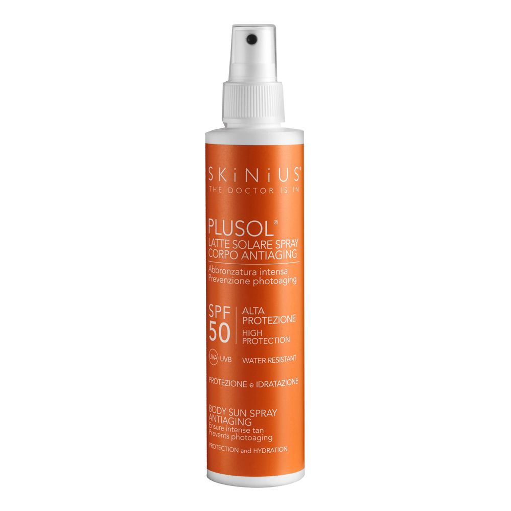Plusol Latte Solare Spray Corpo Antiaging SPF50 200 ml