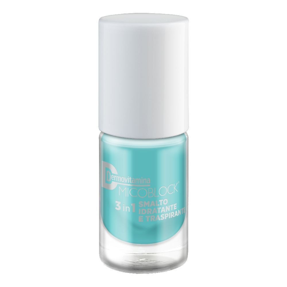 Dermovitamina Micoblock® 3 in 1 Smalto Idratante e Traspirante Turchese