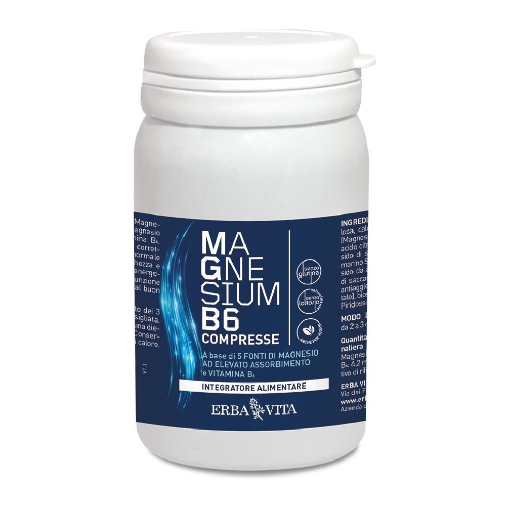 Magnesium B6 - Integratore Per Il Sistema Nervoso 60 Compresse - Immagine 8