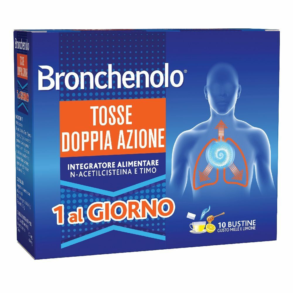 Image of Bronchenolo® Tosse Doppia Azione 1 al Giorno