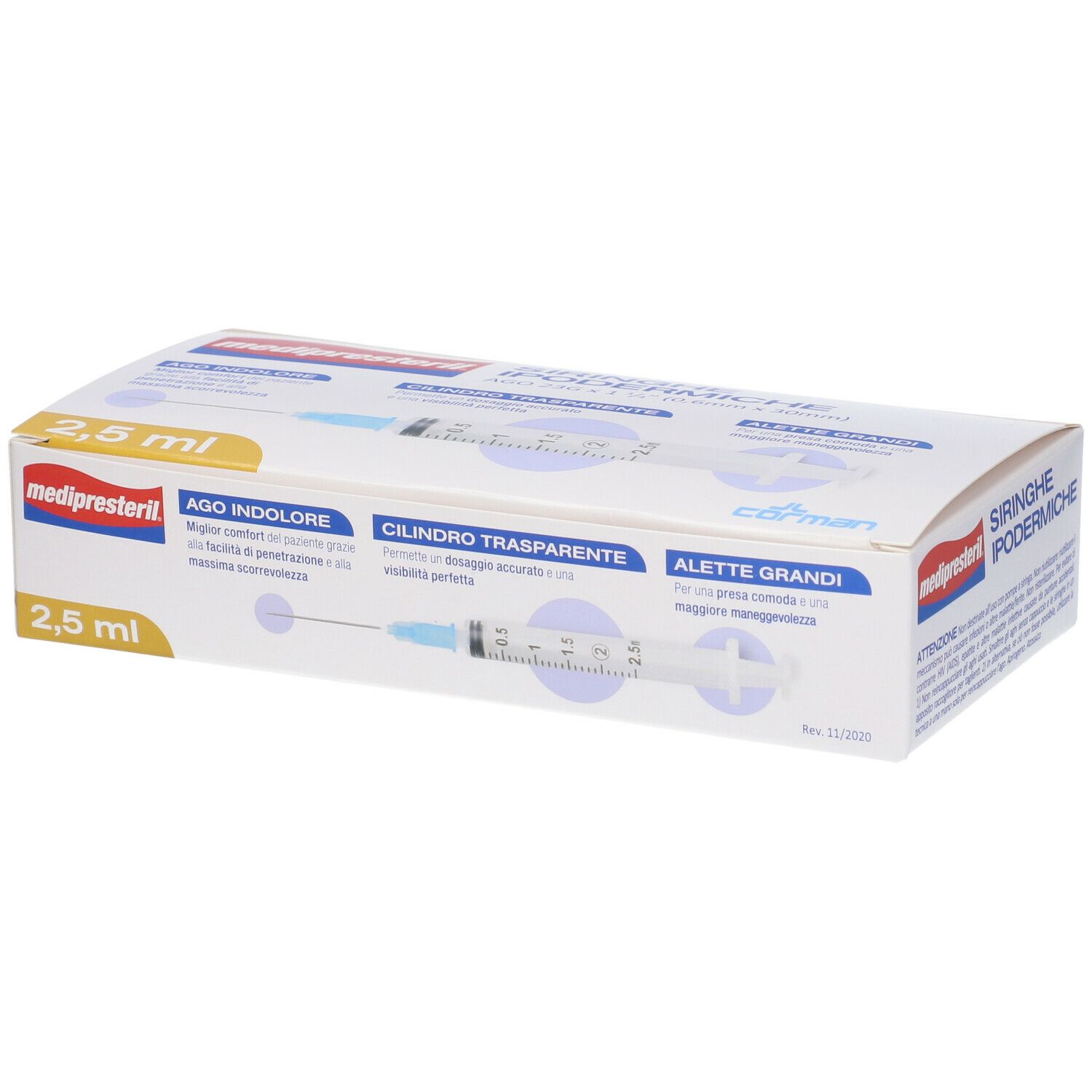 Image of Medipresteril® Siringhe Ipodermiche 2,5 ml