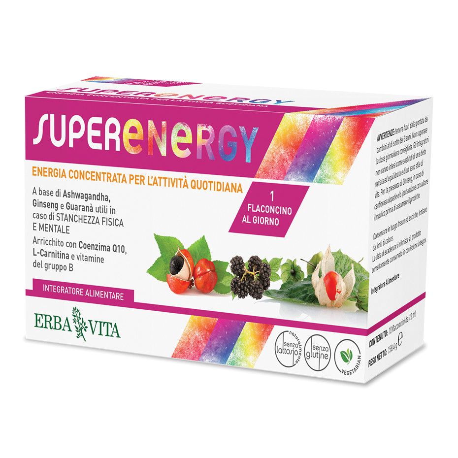 Super Energy 10 Flaconcini Da 12 Ml
