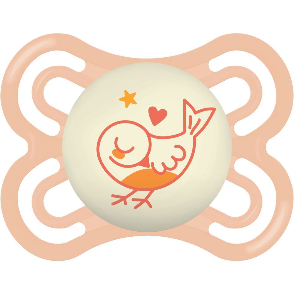 Mam Perfect Night Succhietto Silicone Femmina 2-6 mesi