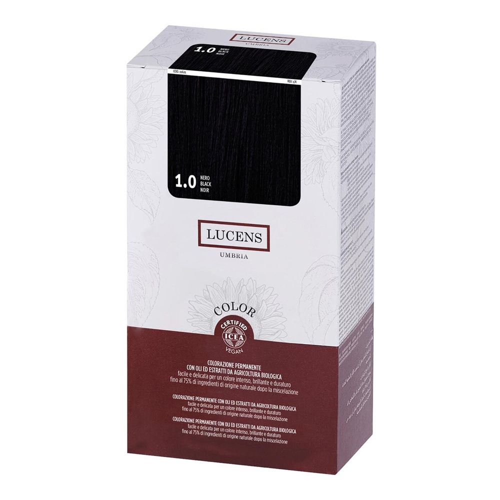 Lucens Umbria Tinta Color Lucens 1,00 Nero 135 Ml