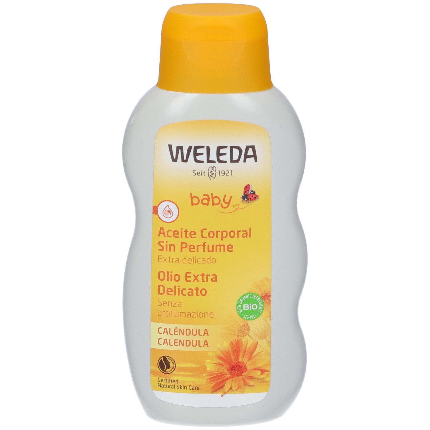 Weleda Baby Olio Extra Delicato Alla Calendula Corpo 200ml - Immagine 10
