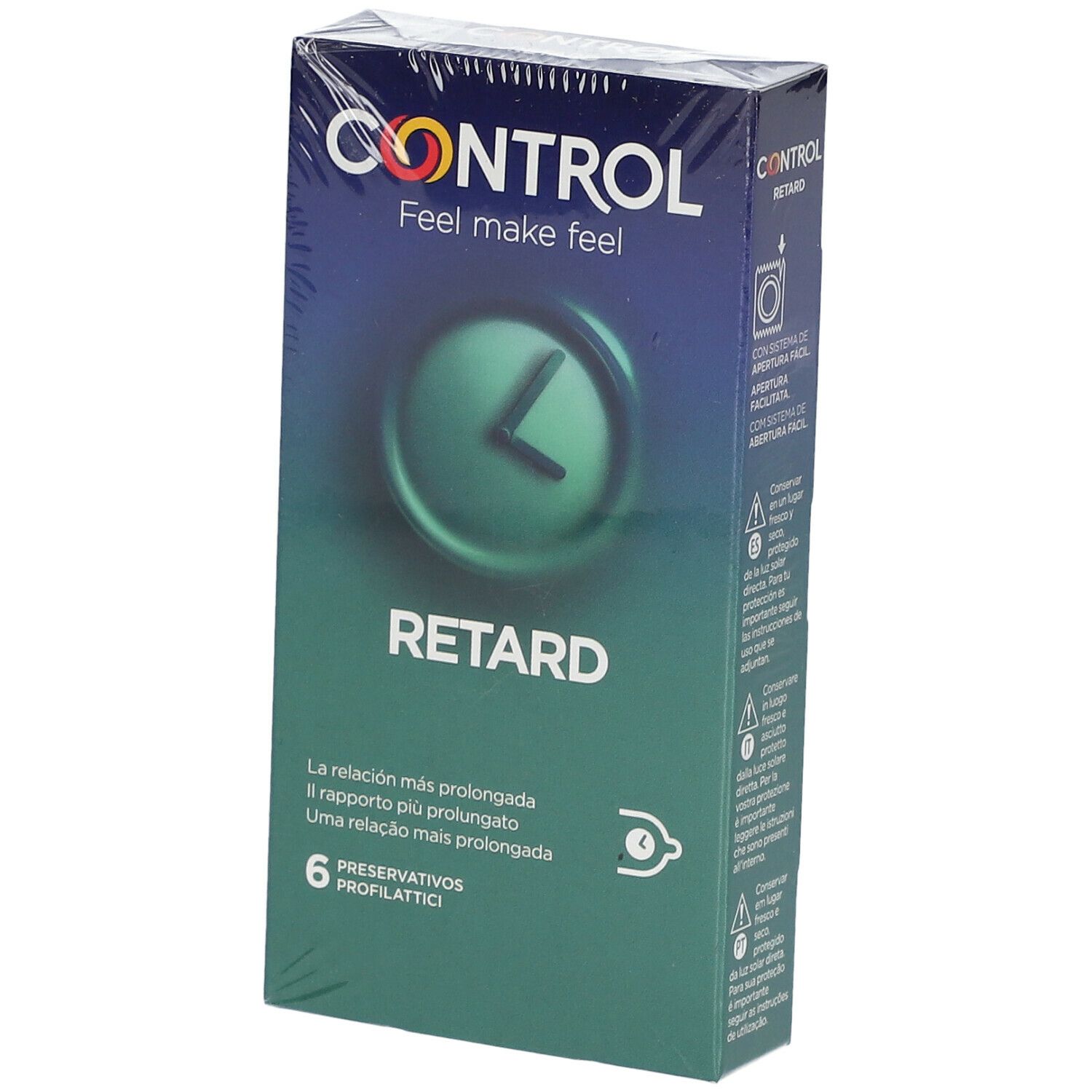 Control NEW NON Stop RET 6PZ 6 St Kondome