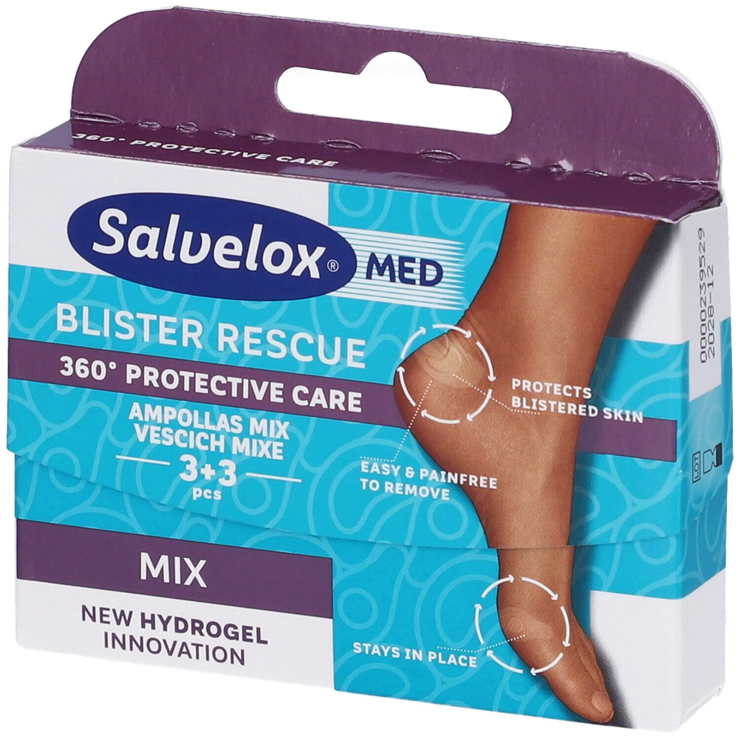 Salvelox Med Blister Rescue Mix Cerotti per Vesciche