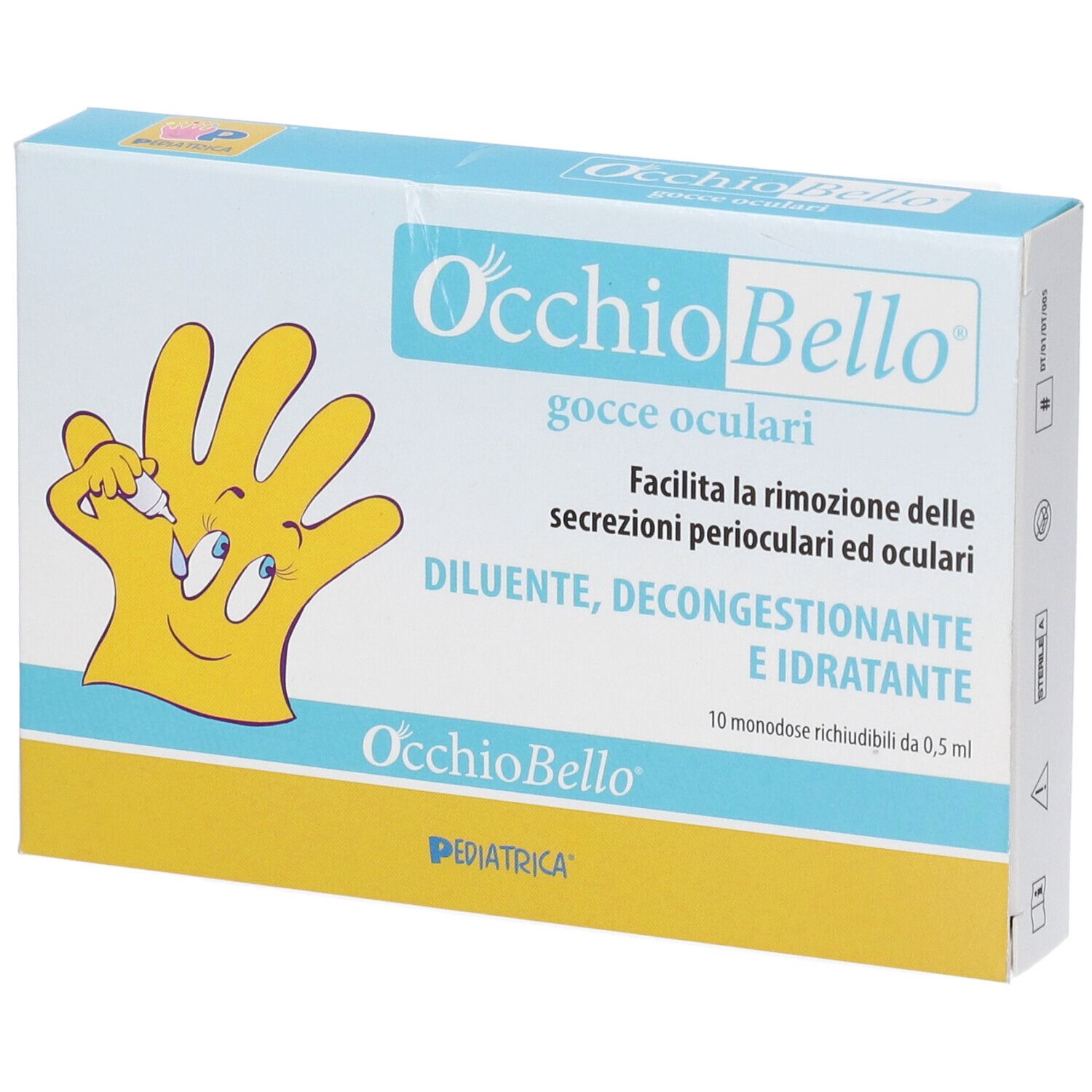 Occhiobello Gocce Oculari 10 Flaconcini Monodose Richiudibili Da 0,5ml