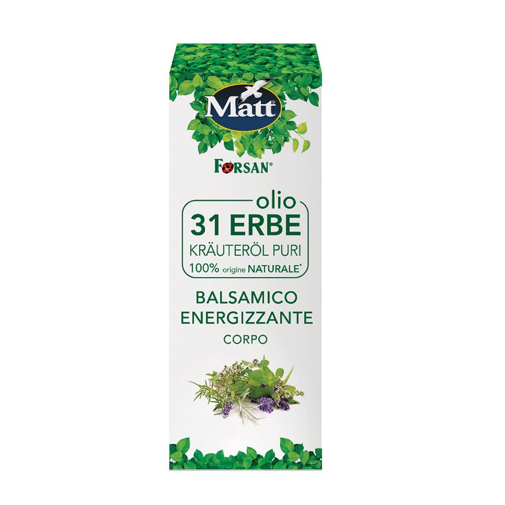 Forsan Matt Olio 31 Erbe 100 Ml Per La Pelle