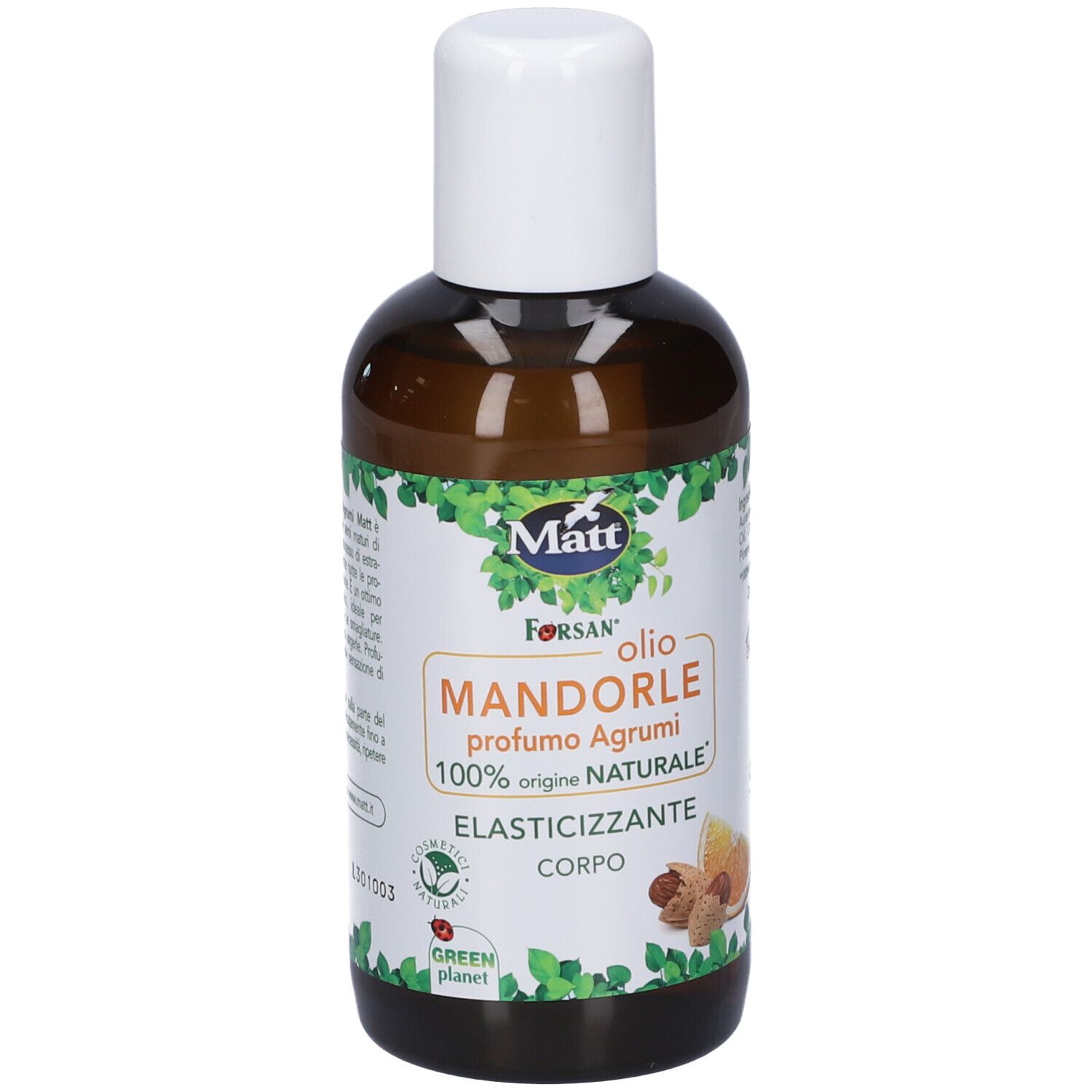 Matt Forsan Olio Mandorle Dolci Profumato Agrumi- Risparmia il 10% con il codice: aed0926