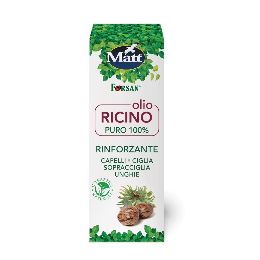 Matt Forsan Olio Ricino Rinforzante Per Capelli Ciglia E Unghie 100Ml - Immagine 3