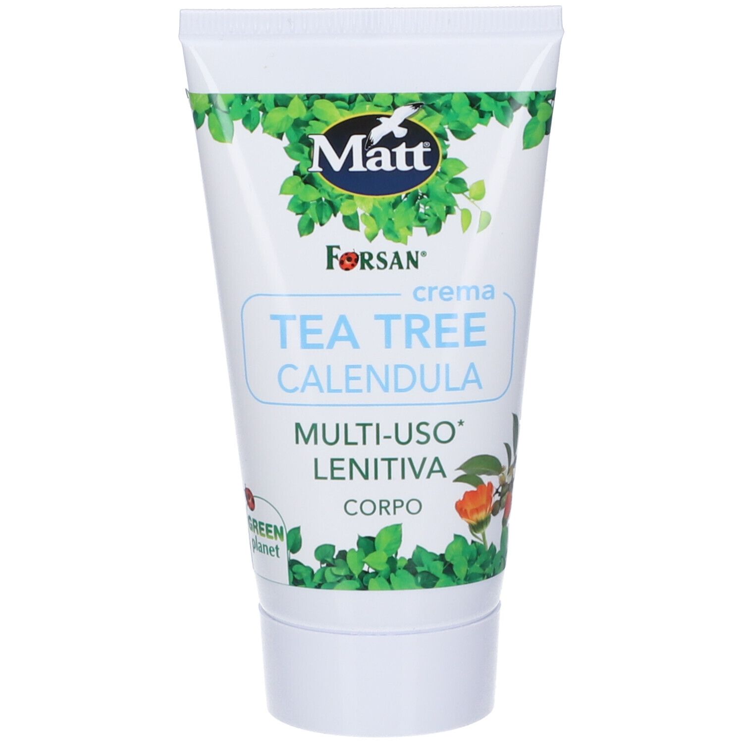 Matt Forsan Crema Corpo Tea Tree Calendula- Risparmia il 10% con il codice: aed0926