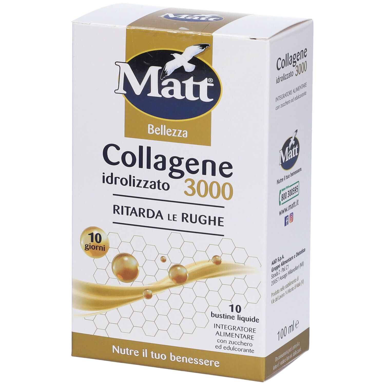 Matt® Collagene idrolizzato 3000