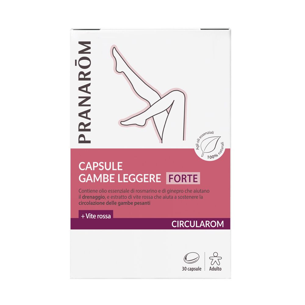 Pranarom Circularom Capsule Gambe Leggere Forte