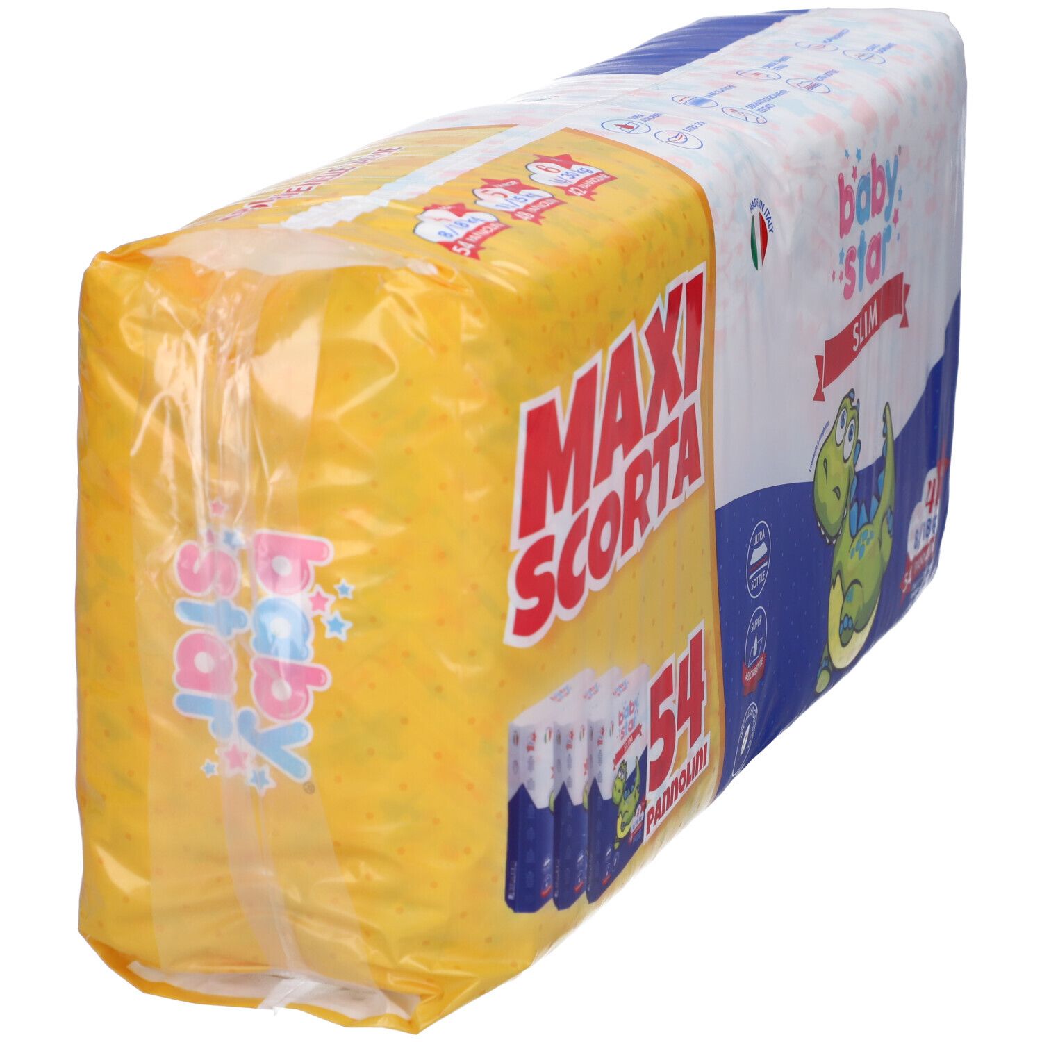 Babystar Slim Maxiscorta Windeln Größe 4 54 Stück Babystar