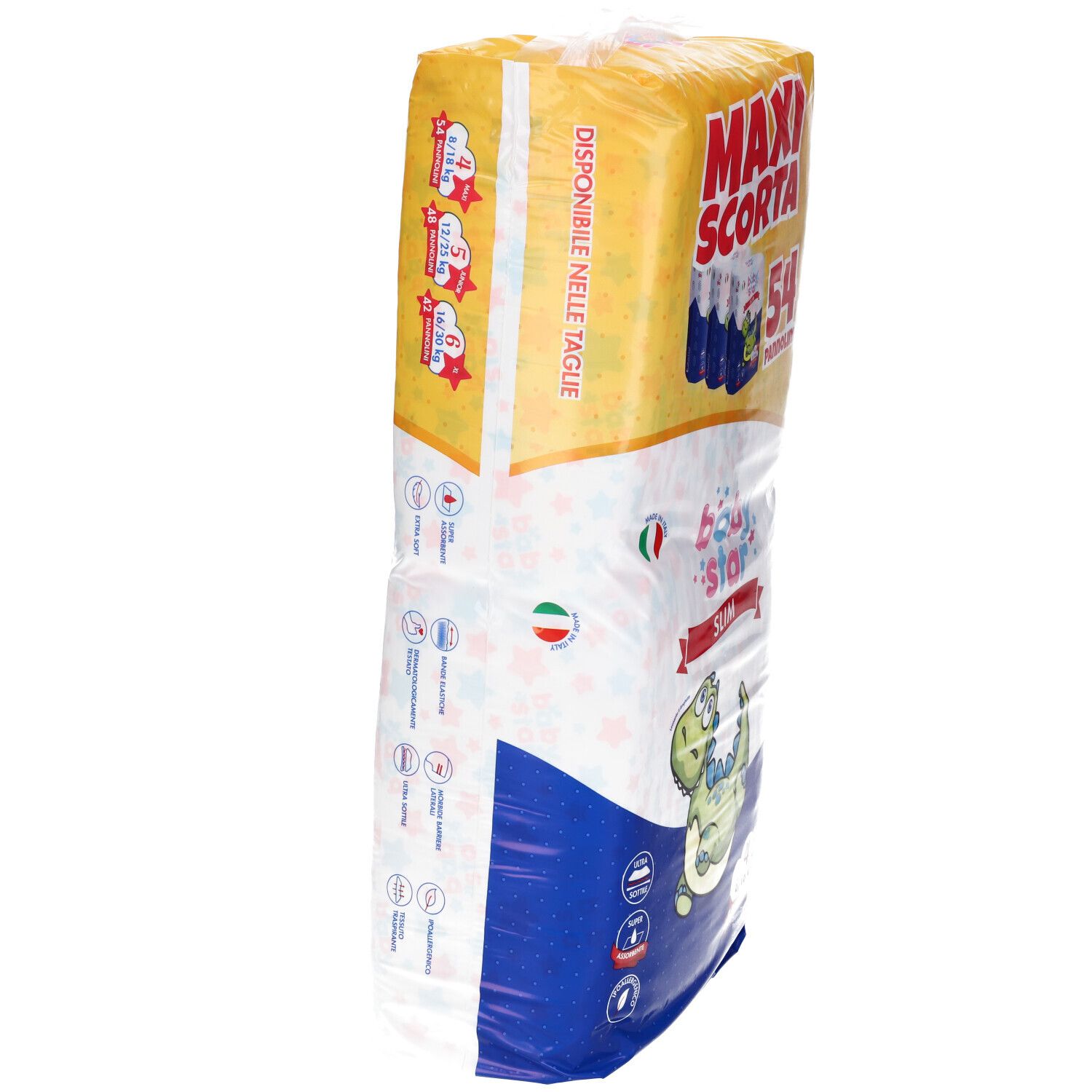 Babystar Slim Maxiscorta Windeln Größe 4 54 Stück Babystar