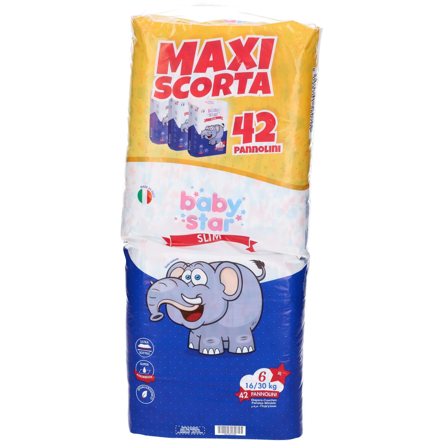 Babystar Slim Maxiscorta Windeln Größe 6 42 Stück Babystar