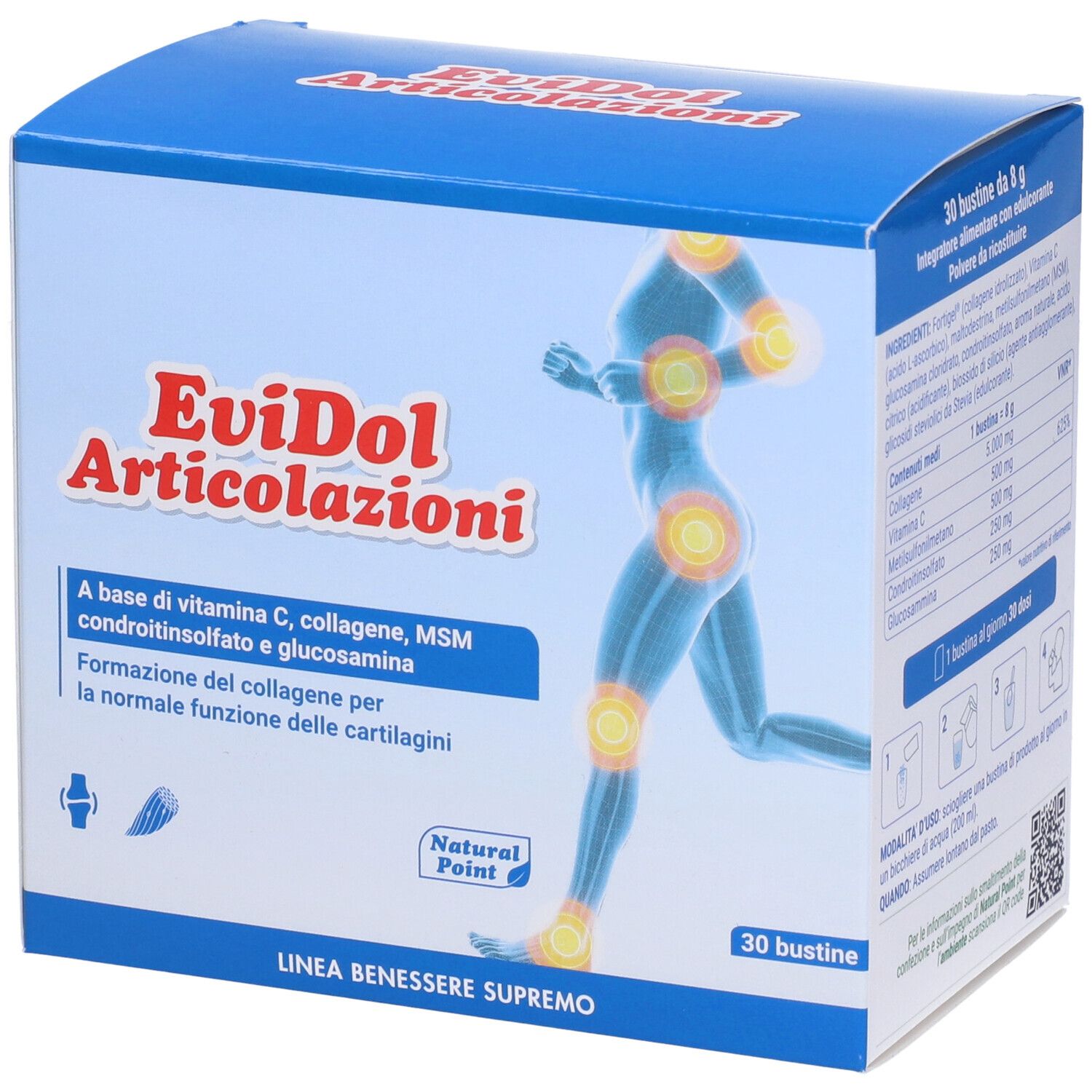 Natural Point Evidol Articolazioni 30 Bustine - Immagine 8