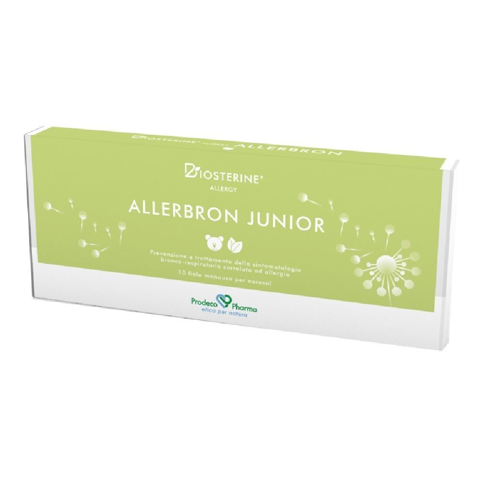 Biosterine Allergy Allerbron Junior 10 Fiale Da 5 Ml