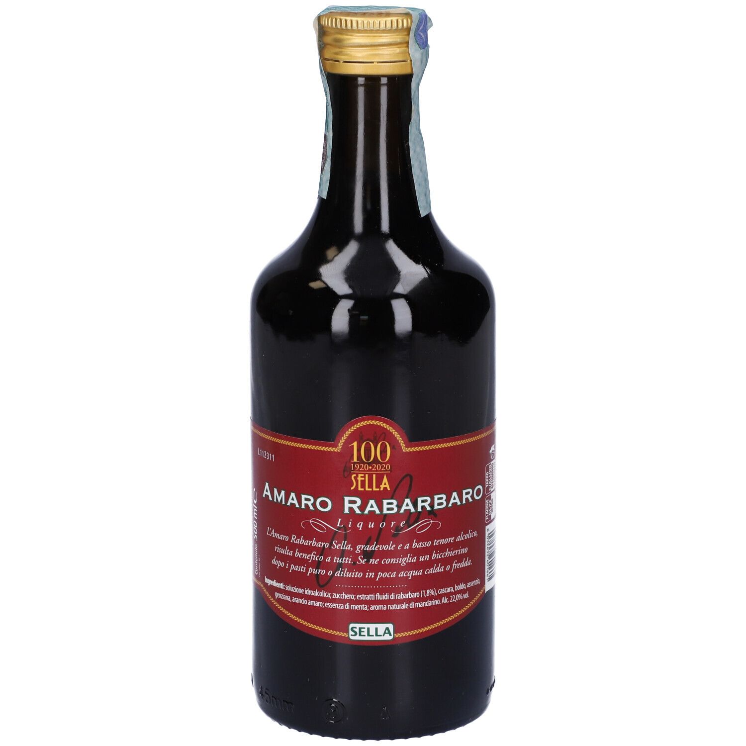 SELLA Amaro Rabarbaro Liquore Digestivo