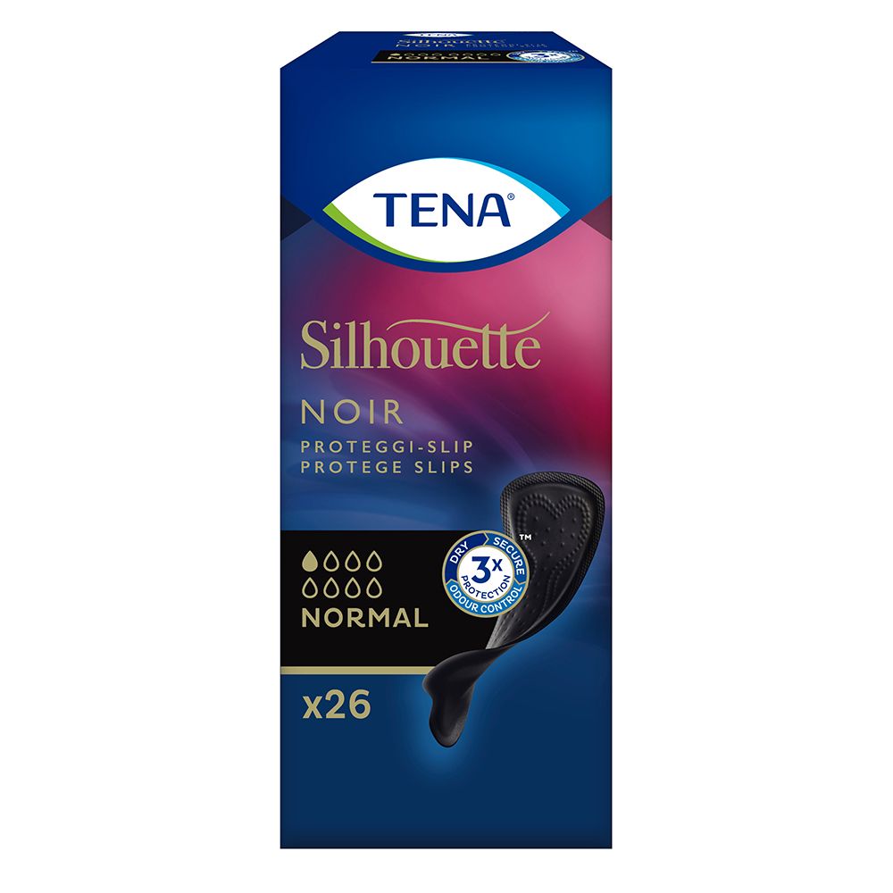 TENA SILHOUETTE NOIR NORMAL26P - Immagine 2