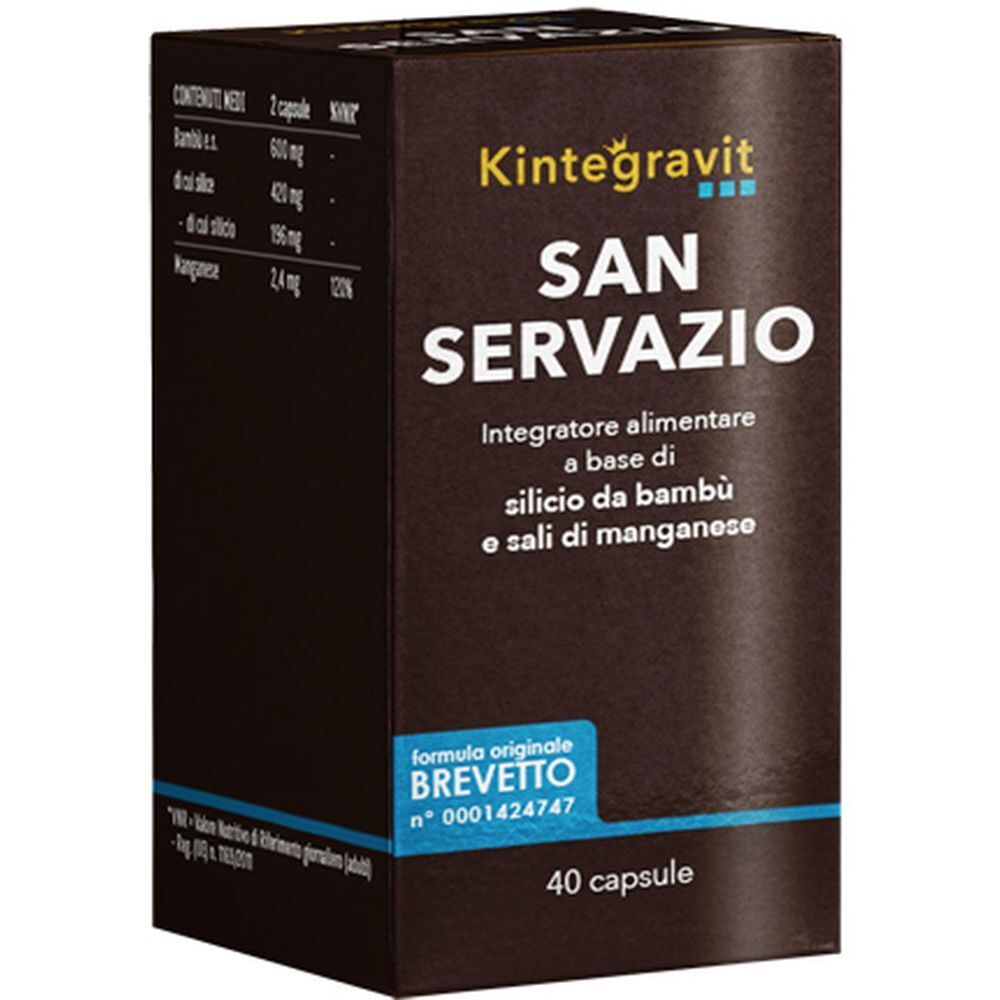 Kintegravit San Servazio 40 capsule - Integratore per unghie capelli e ossa - Immagine 4