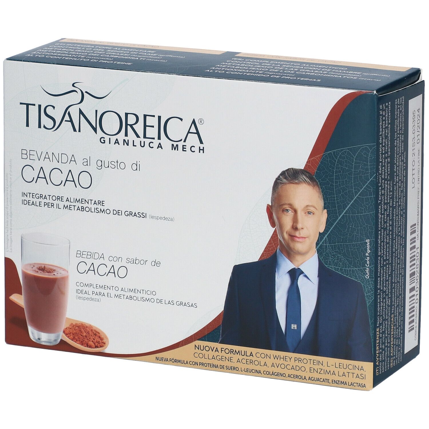 TISANOREICA® Bevanda al gusto di CACAO 116 g Bustina
