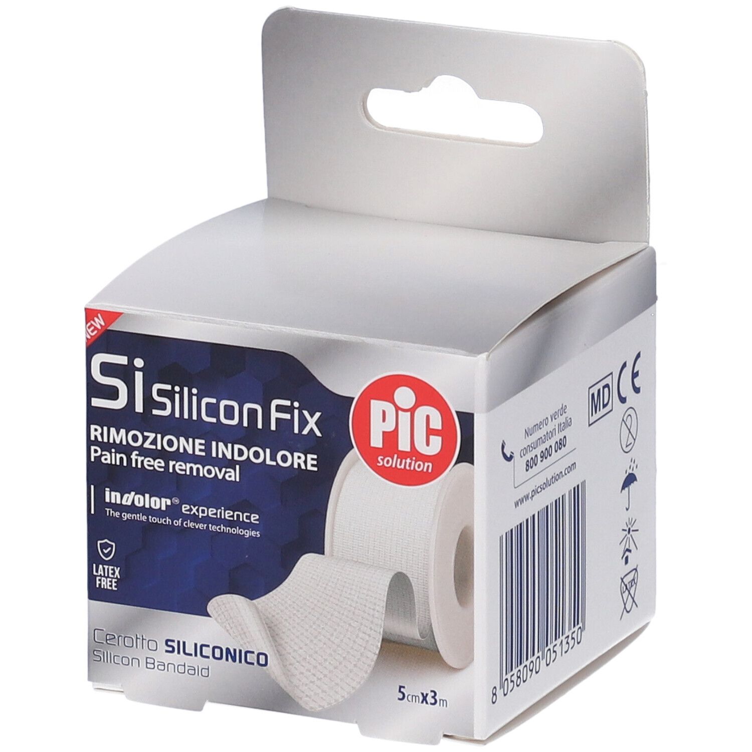 Pic Silicon Rimozione Indolore 5 cm x 3 m