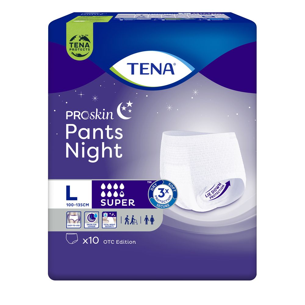 Image of Tena Pants Night Pannolone Pull Up Notte L