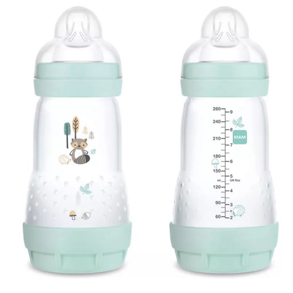 Mam Biberon Easy Start 260 Ml 2+ Tettarella 2 Maschio 2 Pezzi