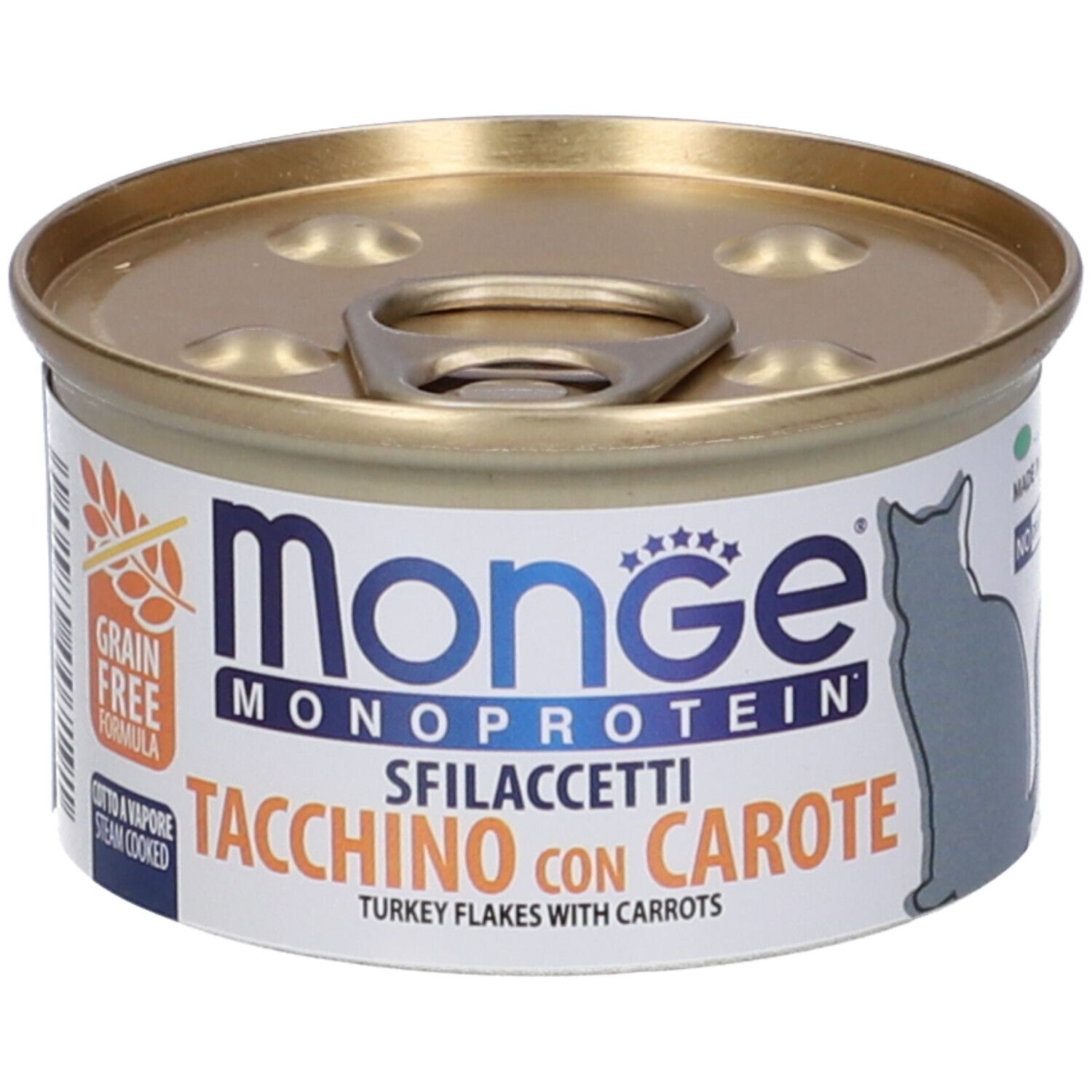 Image of Monge Monoprotein Sfilaccetti Tacchino Con Carote