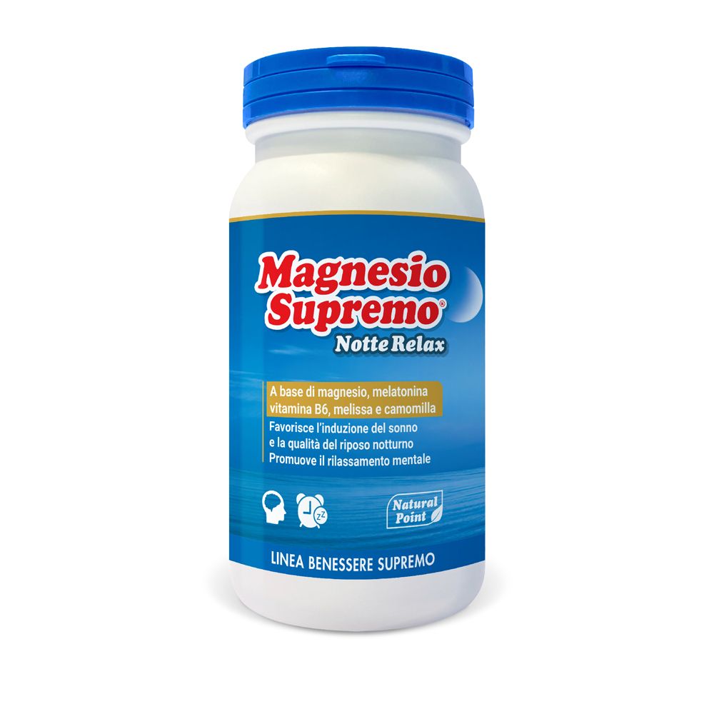 Magnesio Supremo Notte Rel150G 150 g Pulver zur Herstellung einer Lösung zum Einnehmen
